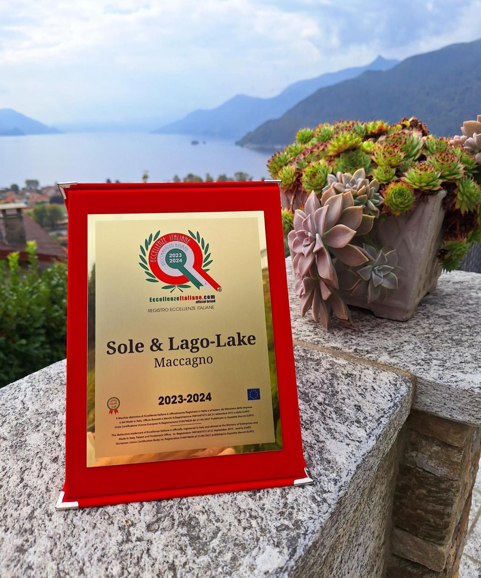 Sole & Lago-Lake Maccagno 外观 照片